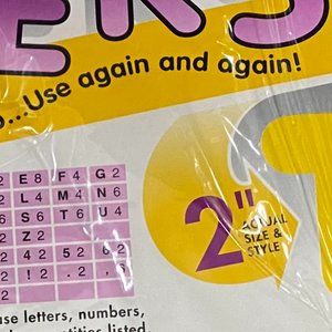 Lakeshore | Toys | Letter Stencils Paper | Poshmark